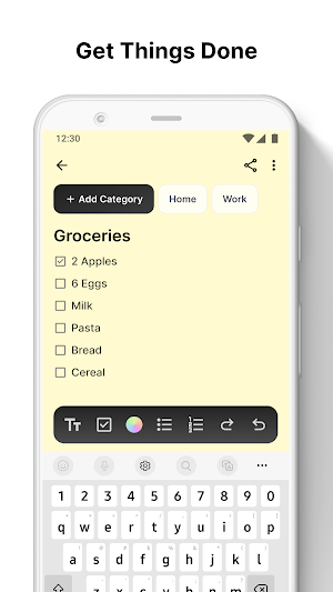 Notes Home Launcher Screenshot 2