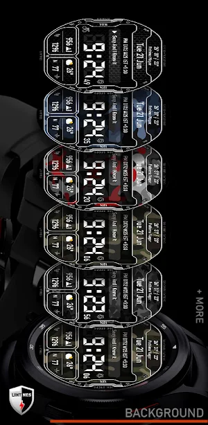 Digital Watch Face 059 Screenshot 3