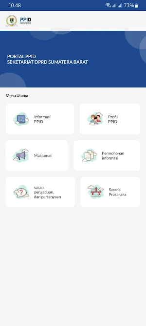 PPID DPRD Sumbar Screenshot 0