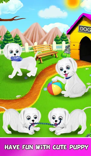 Puppy Daily Activities Game - Pet Daycare Screenshot 0