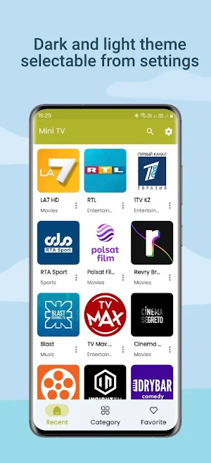 Mini TV - Watch TV Online Screenshot 2