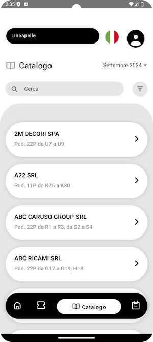 Lineapelle Fair Screenshot 3