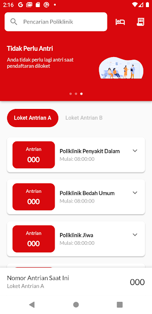 Antrian UPT RSUD Nene Mallomo Screenshot 1