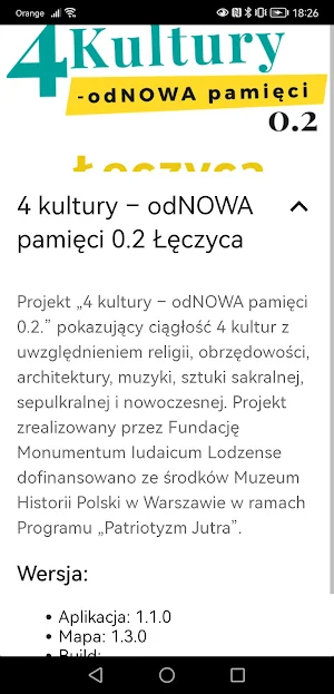odNOWA pamięci 0.2 - Łęczyca Screenshot 1