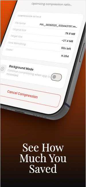 Compresso - Video Compressor Screenshot 3
