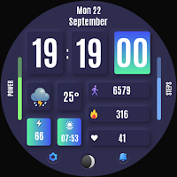 Baku Digital Watch Face