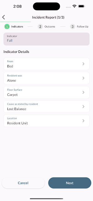 Aline Care Mobile Screenshot 0