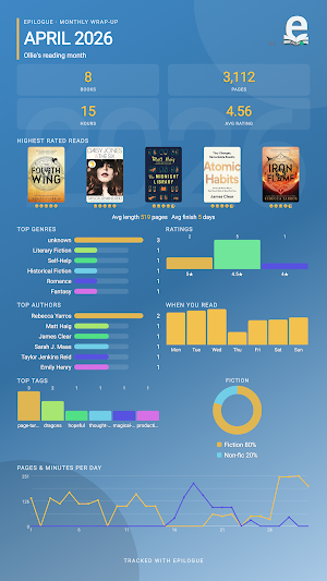 epilogue - Book Tracker Screenshot 1