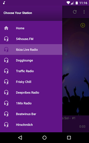 The House Channel - Live Electronic Music Radios Screenshot 3