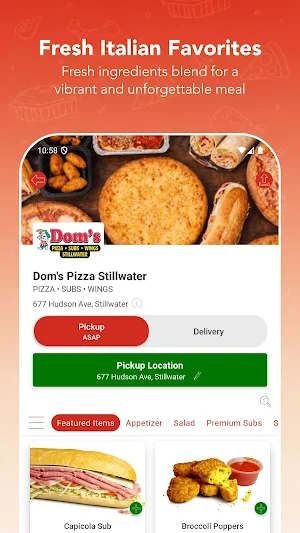 Dom's Pizza Screenshot 2