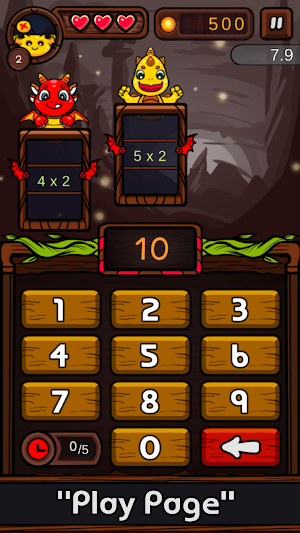 MathBoss - Dragon World Screenshot 3