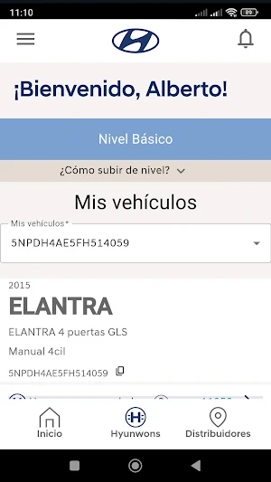 Hyundai Loyalty App Screenshot 1