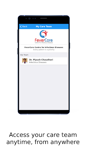 Fever Care Centre for Infectious Diseases Screenshot 1