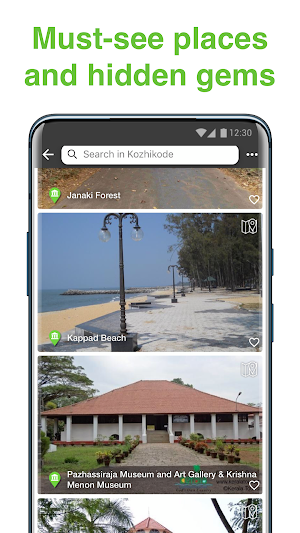 Kozhikode SmartGuide - Audio Guide & Offline Maps Screenshot 2