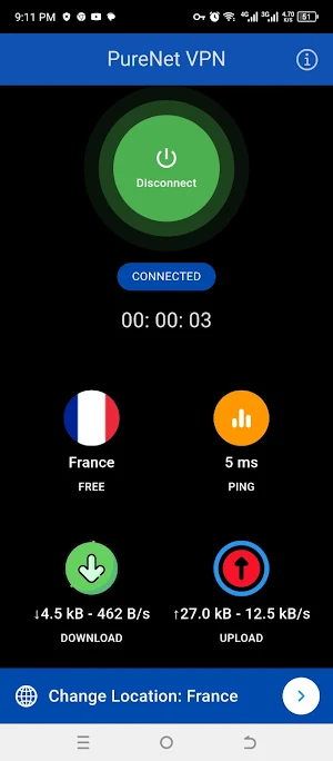 PureNET VPN Screenshot 0