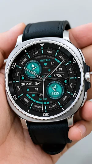 【ZKin Watch】Gray Blue Runway Screenshot 1