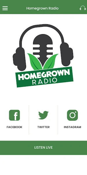 Homegrown Radio Screenshot 0