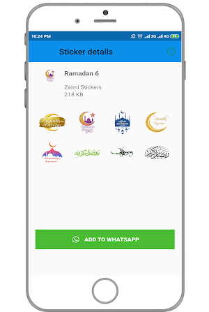 Ramadan Kareem Stickers For Whatsapp - WAStickers Screenshot 1
