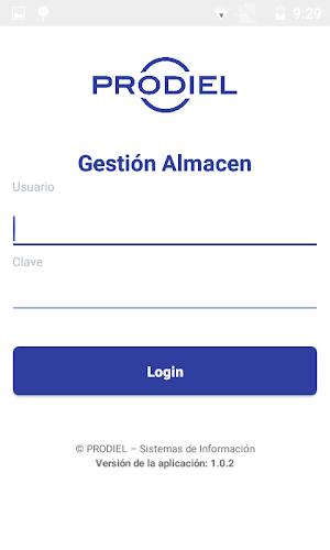 Prodiel Gestión Almacenes Screenshot 0
