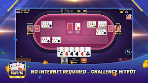 Tongits - Offline Card Games Screenshot 0