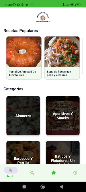 Recetas del Mundo Cocina Fácil Screenshot 2