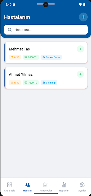 Fizyo Asistan Screenshot 0