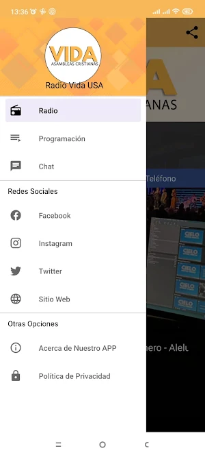 Radio Vida USA Screenshot 2