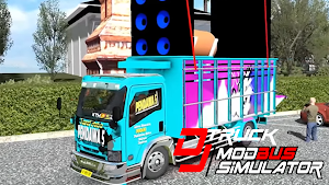DJ Truck Mod Bus Simulator Screenshot 0