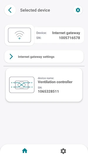 ProAirVENT Local Control Screenshot 0