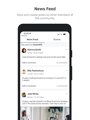 StudentFM Screenshot 2