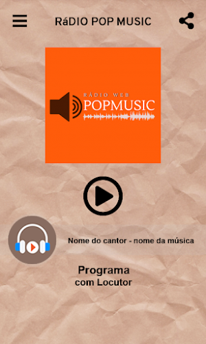 Rádio Pop Music Screenshot 0