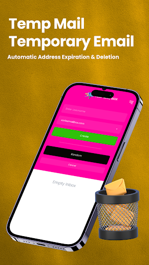 Temp Mail – Temporary Email Screenshot 2