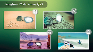 Sunglass GIF Photo Frame Screenshot 1