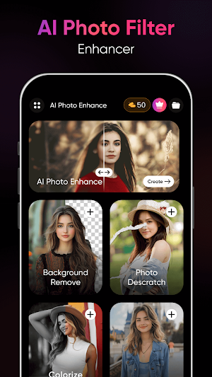 AI Photo Filter : AI Enhance Screenshot 3