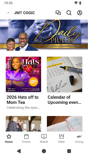 Jackson Memorial Temple COGIC Screenshot 0
