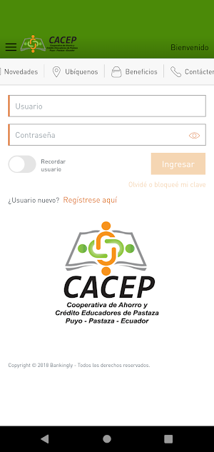 Cacep Pastaza Screenshot 1