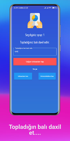 Ixtisas seç 2020 Screenshot 1