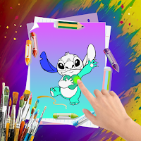 Stitch Coloring Book
