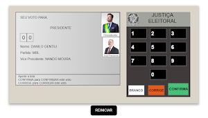 Urna Eletrônica - Presidencial Screenshot 3