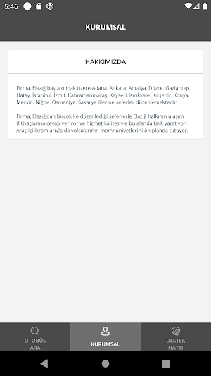 Öz Elazığlılar Turizm Screenshot 2