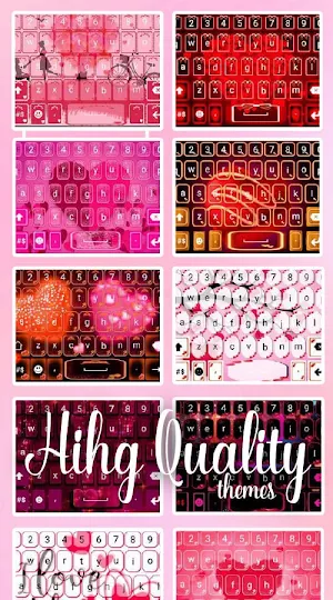 Love Keyboard - Emoji & Themes Screenshot 1