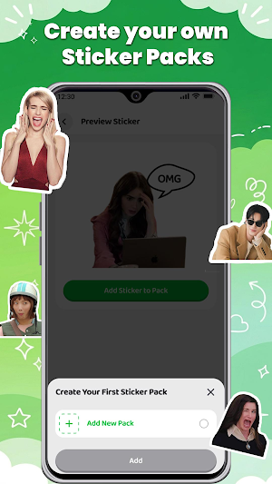 Photo stickers: Sticker maker Screenshot 0