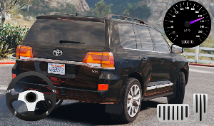 City SUV Toyota Land Cruiser 200 Parking Screenshot 1