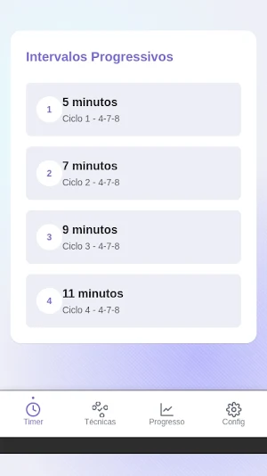 Cronômetro de Sono Controlado Screenshot 2