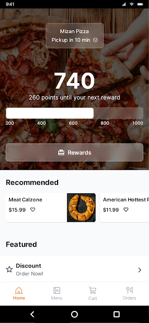 Mizan Pizza Screenshot 0