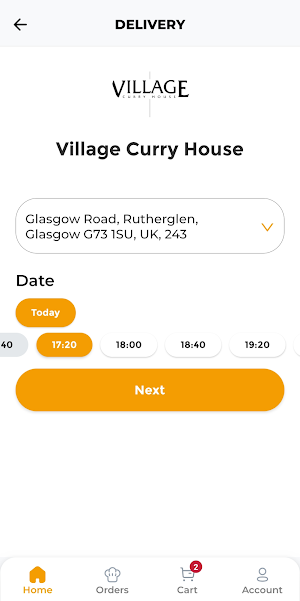 Time2Dine Village Curry House Screenshot 3
