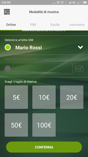 CoopVoce Screenshot 2