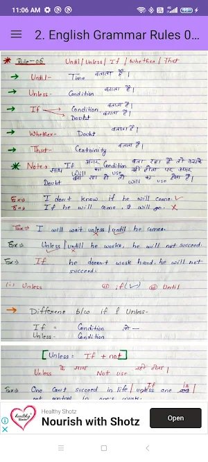 60 Rules of English Grammar Screenshot 3