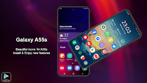 Theme for Samsung A55 Launcher Screenshot 3