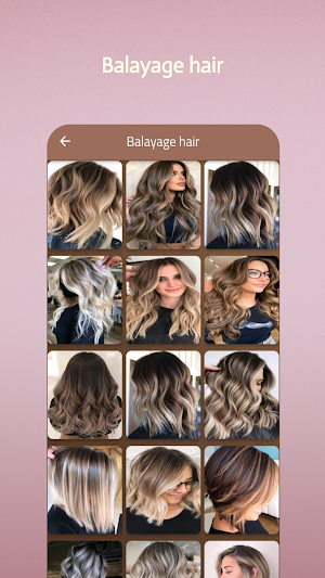 Balayage Hair - Hair Color Screenshot 2